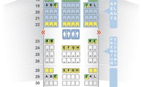 air france 77w seat map|air france preferred seats.